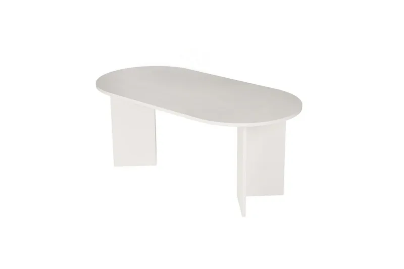 Dano Matbord 180 cm Oval - Natur/Vit - Möbler - Bord & matgrupp - Matbord & köksbord