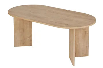 Dano Matbord 180 cm Oval - Safir Ek - Möbler - Bord & matgrupp - Matbord & köksbord