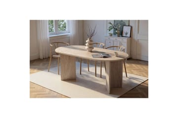 Dano Matbord 180 cm Oval - Taupe - Möbler - Bord & matgrupp - Matbord & köksbord