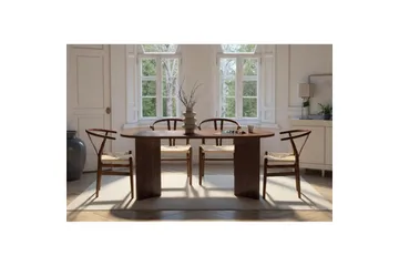 Dano Matbord 180 cm Oval - Valnöt - Möbler - Bord & matgrupp - Matbord & köksbord