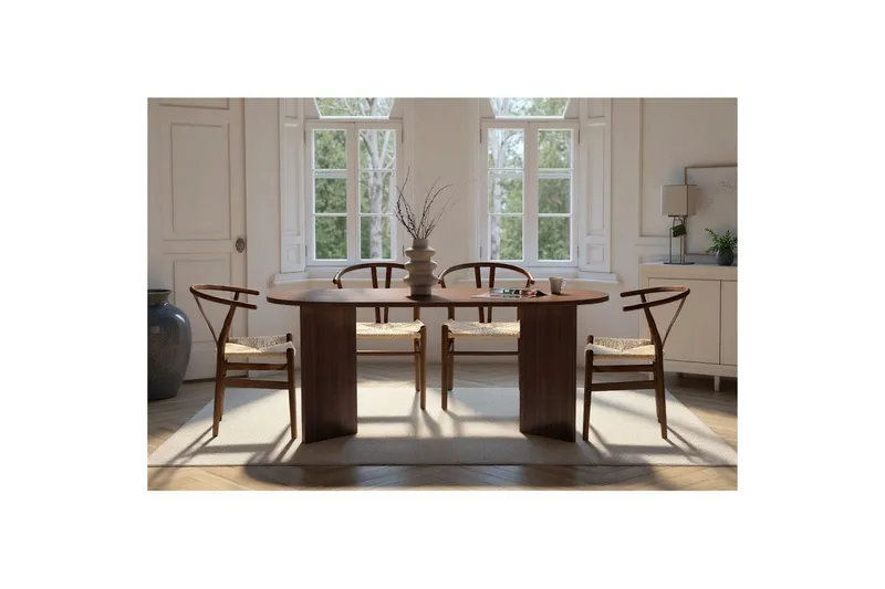 Dano Matbord 180 cm Oval - Valnöt - Möbler - Bord & matgrupp - Matbord & köksbord