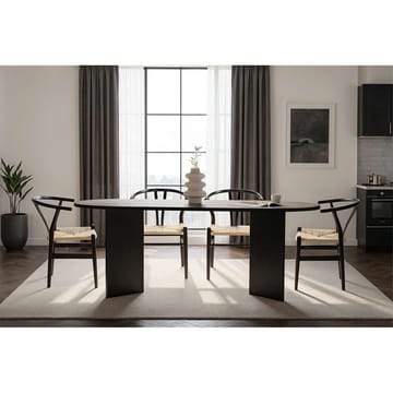 Dano Matbord Oval 200 cm - Svart - Möbler - Bord & matgrupp - Matbord & köksbord