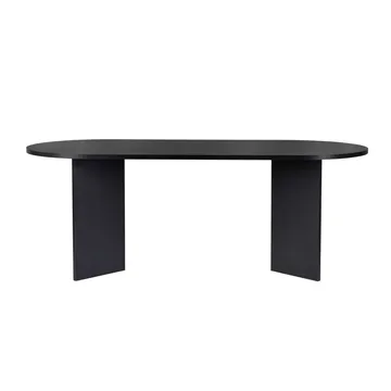 Dano Matbord Oval 200 cm - Svart - Möbler - Bord & matgrupp - Matbord & köksbord