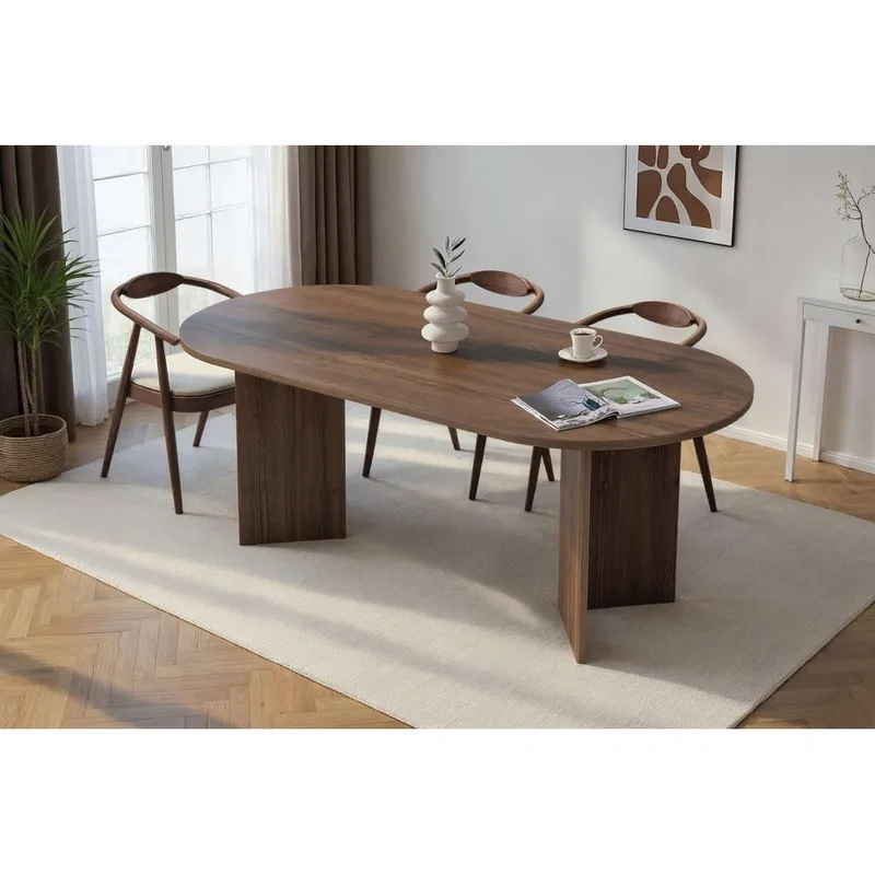 Dano Matbord Oval 200 cm - Valnöt - Möbler - Bord & matgrupp - Matbord & köksbord