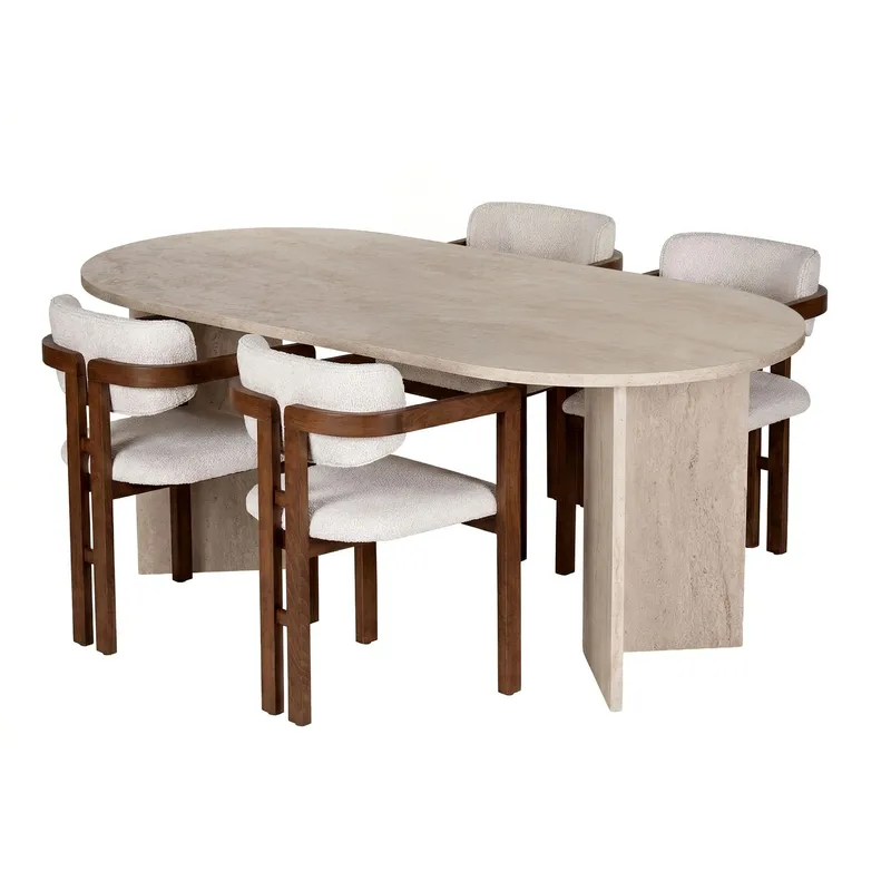 Dano Matgrupp 180 cm med 4 stolar