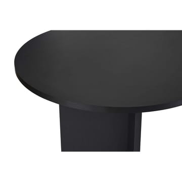 Dano Stort Ovalt Matbord 200 cm med Mörkt Träutseende - Svart - Möbler - Bord & matgrupp - Matbord & köksbord