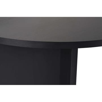 Dano Stort Ovalt Matbord 200 cm med Mörkt Träutseende - Svart - Möbler - Bord & matgrupp - Matbord & köksbord