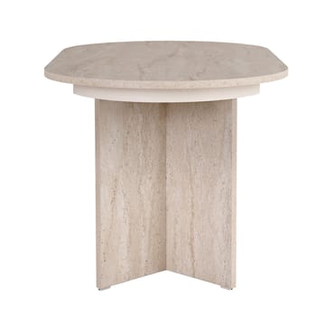 Dano Utdragbart Matbord 160 cm Oval - Travertin - Möbler - Bord & matgrupp - Matbord & köksbord