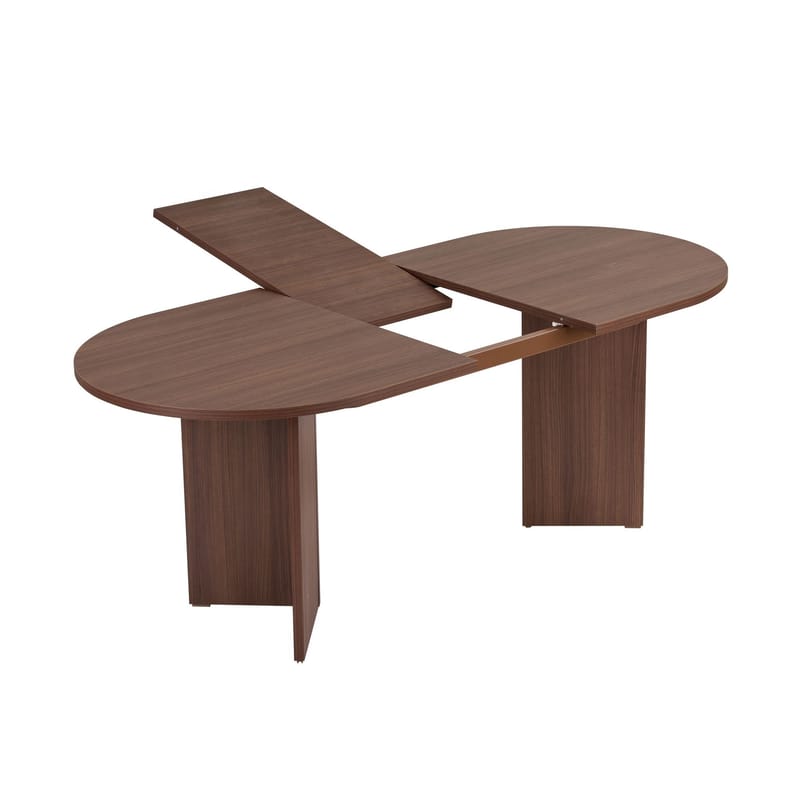 Dano Utdragbart Matbord 160 cm Oval - Valnöt - Möbler - Bord & matgrupp - Matbord & köksbord