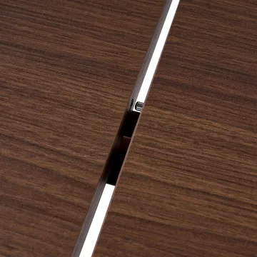 Dano Utdragbart Matbord 160 cm Oval - Valnöt - Möbler - Bord & matgrupp - Matbord & köksbord