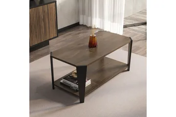 Dargaville Soffbord 91 cm - Valnöt/Svart - Möbler - Bord & matgrupp - Soffbord