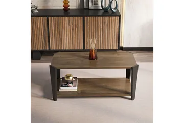 Dargaville Soffbord 91 cm - Valnöt/Svart - Möbler - Bord & matgrupp - Soffbord