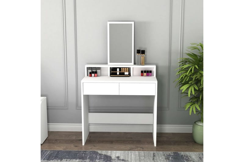 Dasina Sminkbord 80 cm - Vit - Möbler - Bord & matgrupp - Sminkbord & toalettbord