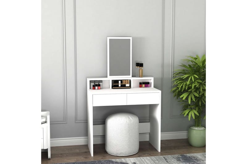 Dasina Sminkbord 80 cm - Vit - Möbler - Bord & matgrupp - Sminkbord & toalettbord