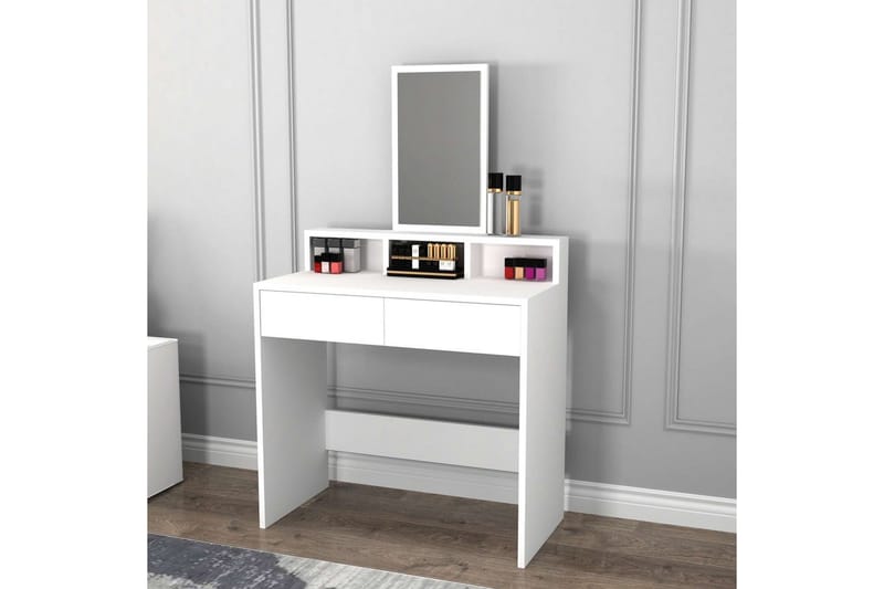 Dasina Sminkbord 80 cm - Vit - Möbler - Bord & matgrupp - Sminkbord & toalettbord