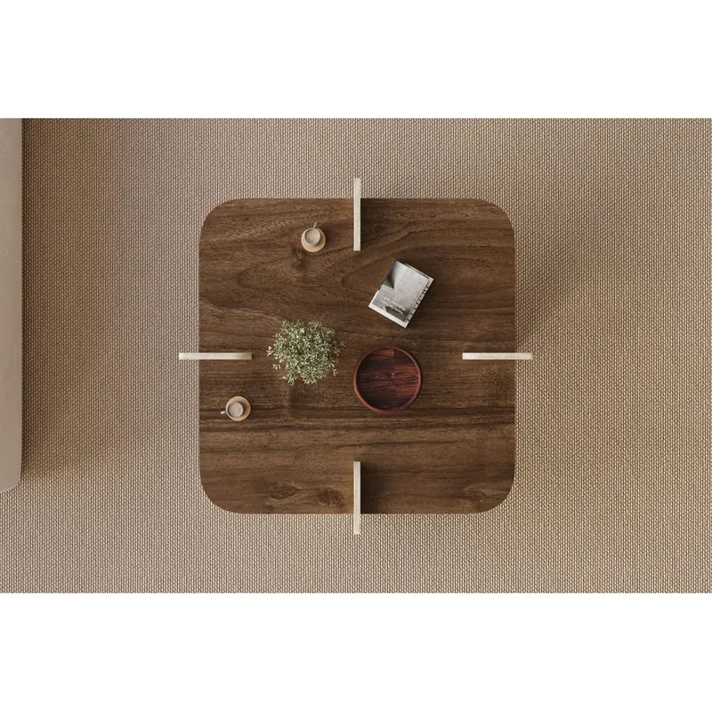 Denros Soffbord 90 cm - Brun/Mörkbrun - Möbler - Bord & matgrupp - Soffbord