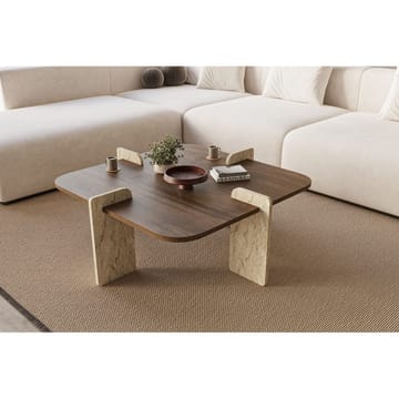 Denros Soffbord 90 cm - Brun/Mörkbrun - Möbler - Bord & matgrupp - Soffbord