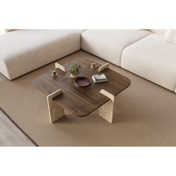 Denros Soffbord 90 cm - Brun/Mörkbrun - Möbler - Bord & matgrupp - Soffbord
