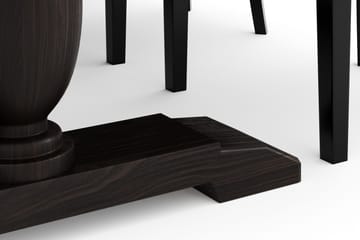 Dijon Matgrupp 200 cm med 6 Viktoria Matstol - 952430-6,704630-1 - Brun - Möbler - Bord & matgrupp - Matgrupp