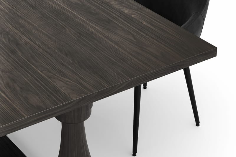 Dijon Matgrupp 200x100cm med 4 Alsarp Matstolar - Brun - Möbler - Bord & matgrupp - Matgrupp