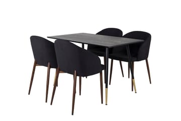 Dipp Matbord 120 cm med 4 Arch Matstol - Möbler - Bord & matgrupp - Matgrupp