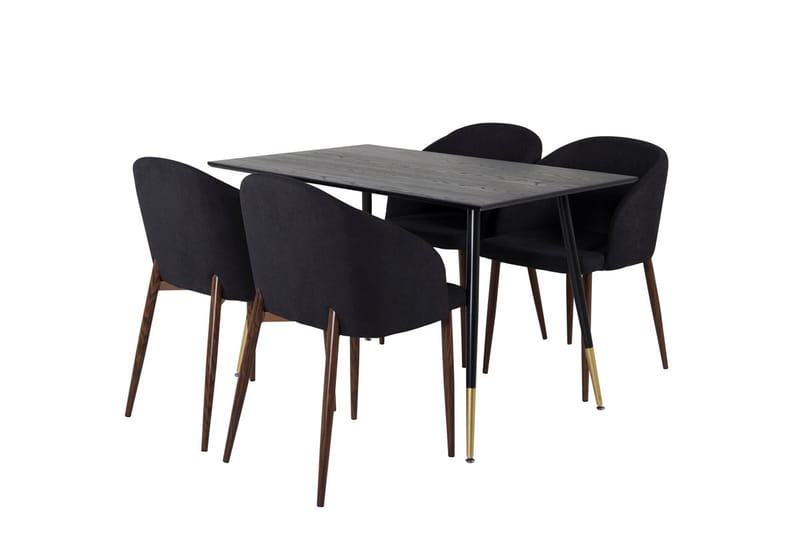 Dipp Matbord 120 cm med 4 Arch Matstol - Möbler - Bord & matgrupp - Matgrupp