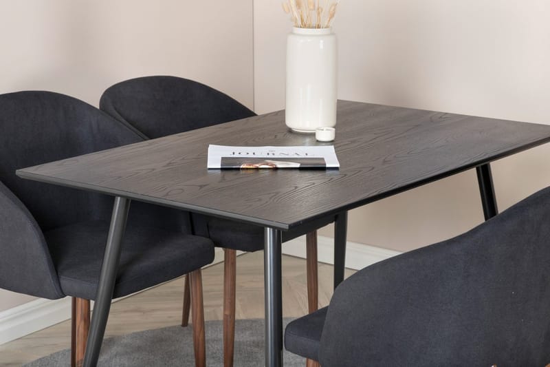 Dipp Matbord 120 cm med 4 Arch Matstol - Möbler - Bord & matgrupp - Matgrupp