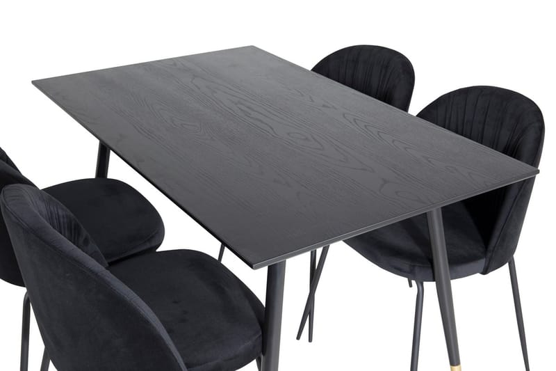 Dipp Matbord 120 cm med 4 Wrinkles Matstol - Möbler - Bord & matgrupp - Matgrupp