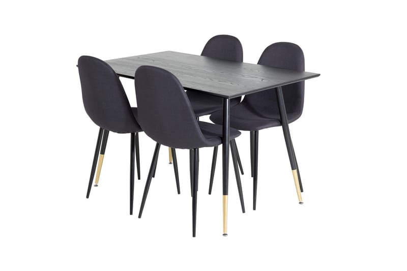 Dipp Matbord 120 cm med 4 Polar Matstol - Möbler - Bord & matgrupp - Matgrupp