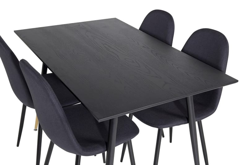 Dipp Matbord 120 cm med 4 Polar Matstol - Möbler - Bord & matgrupp - Matgrupp