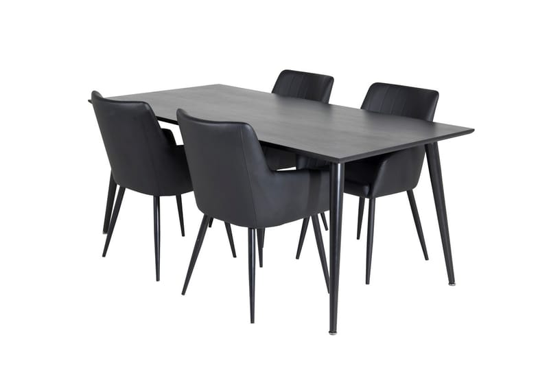Dipp Matbord 180 cm med 4 Comfort Karmstol - Möbler - Bord & matgrupp - Matgrupp