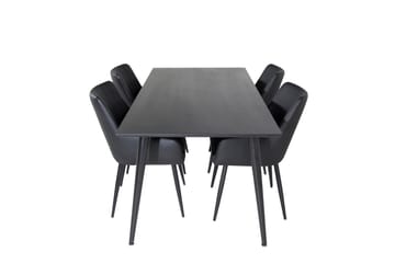 Dipp Matbord 180 cm med 4 Comfort Karmstol - Möbler - Bord & matgrupp - Matgrupp