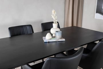 Dipp Matbord 180 cm med 4 Comfort Karmstol - Möbler - Bord & matgrupp - Matgrupp