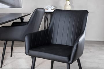 Dipp Matbord 180 cm med 4 Comfort Karmstol - Möbler - Bord & matgrupp - Matgrupp