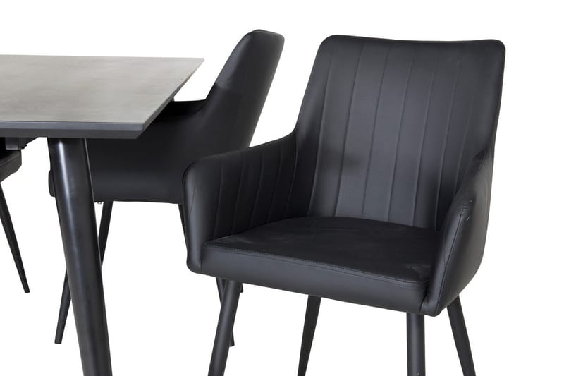 Dipp Matbord 180 cm med 4 Comfort Karmstol - Möbler - Bord & matgrupp - Matgrupp