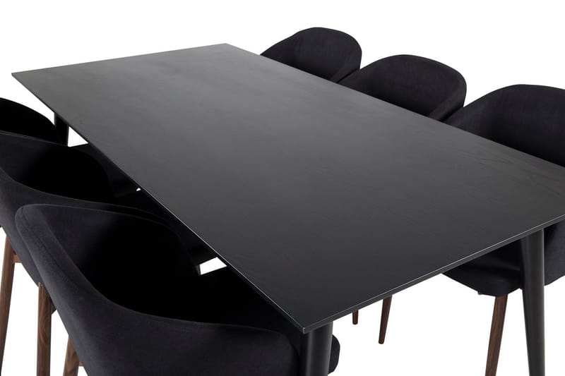 Dipp Matbord 180 cm med 6 Arch Matstol - Möbler - Bord & matgrupp - Matgrupp