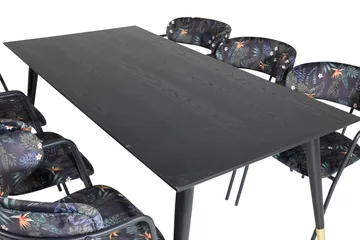 Dipp Matbord 180 cm med 6 Arrow Fåtölj - Möbler - Bord & matgrupp - Matgrupp