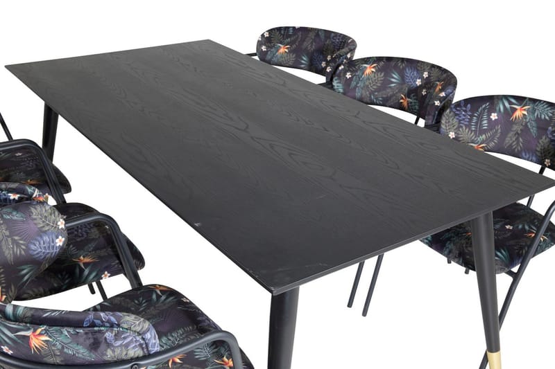 Dipp Matbord 180 cm med 6 Arrow Fåtölj - Möbler - Bord & matgrupp - Matgrupp