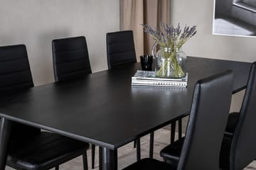 Dipp Matbord 180 cm med 6 Slim Matstol - Möbler - Bord & matgrupp - Matgrupp