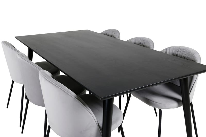 Dipp Matbord 180 cm med 6 Wrinkles Matstol - Möbler - Bord & matgrupp - Matgrupp