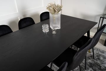 Dipp Matbord 180 cm med 6 Polar Köksstol - Möbler - Bord & matgrupp - Matgrupp