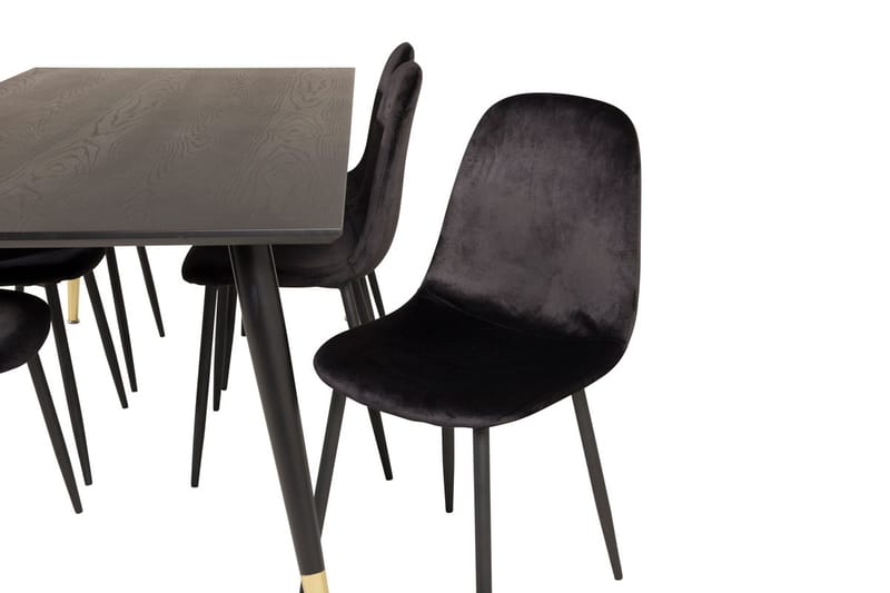 Dipp Matbord 180 cm med 6 Polar Köksstol - Möbler - Bord & matgrupp - Matgrupp