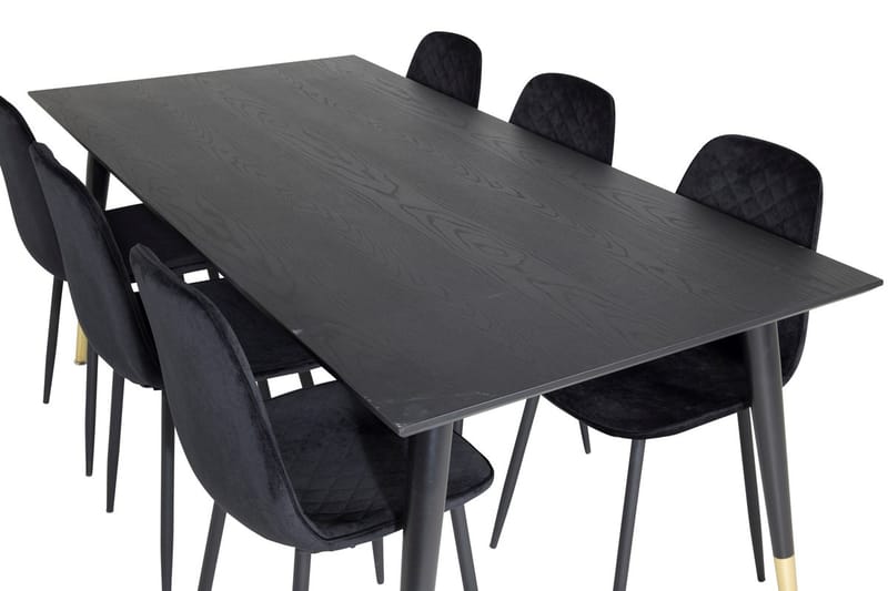 Dipp Matbord 180 cm med 6 Polar Matstol - Möbler - Bord & matgrupp - Matgrupp