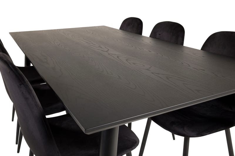 Dipp Matbord 180 cm med 6 Polar Köksstol - Möbler - Bord & matgrupp - Matgrupp