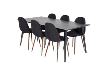 Dipp Matbord 180 cm med 6 Polar Matstol - Möbler - Bord & matgrupp - Matgrupp