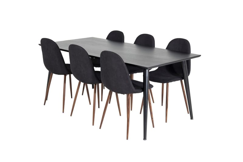 Dipp Matbord 180 cm med 6 Polar Matstol - Möbler - Bord & matgrupp - Matgrupp