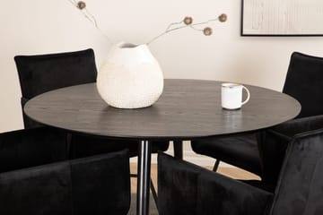 Dipp Matbord med 4 Petra Karmstol - Möbler - Bord & matgrupp - Matgrupp