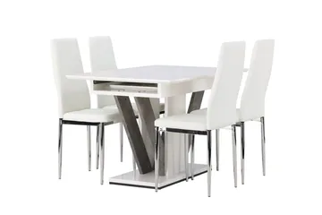 Disa Matbord 120x80 cm med 4 Pastill Matstol - Möbler - Bord & matgrupp - Matgrupp