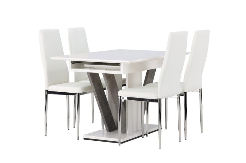 Disa Matbord 120x80 cm med 4 Pastill Matstol - Möbler - Bord & matgrupp - Matgrupp