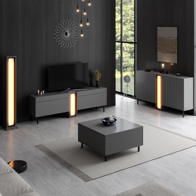 Djarhint Soffbord 75 cm - Antracit - Möbler - Bord & matgrupp - Soffbord